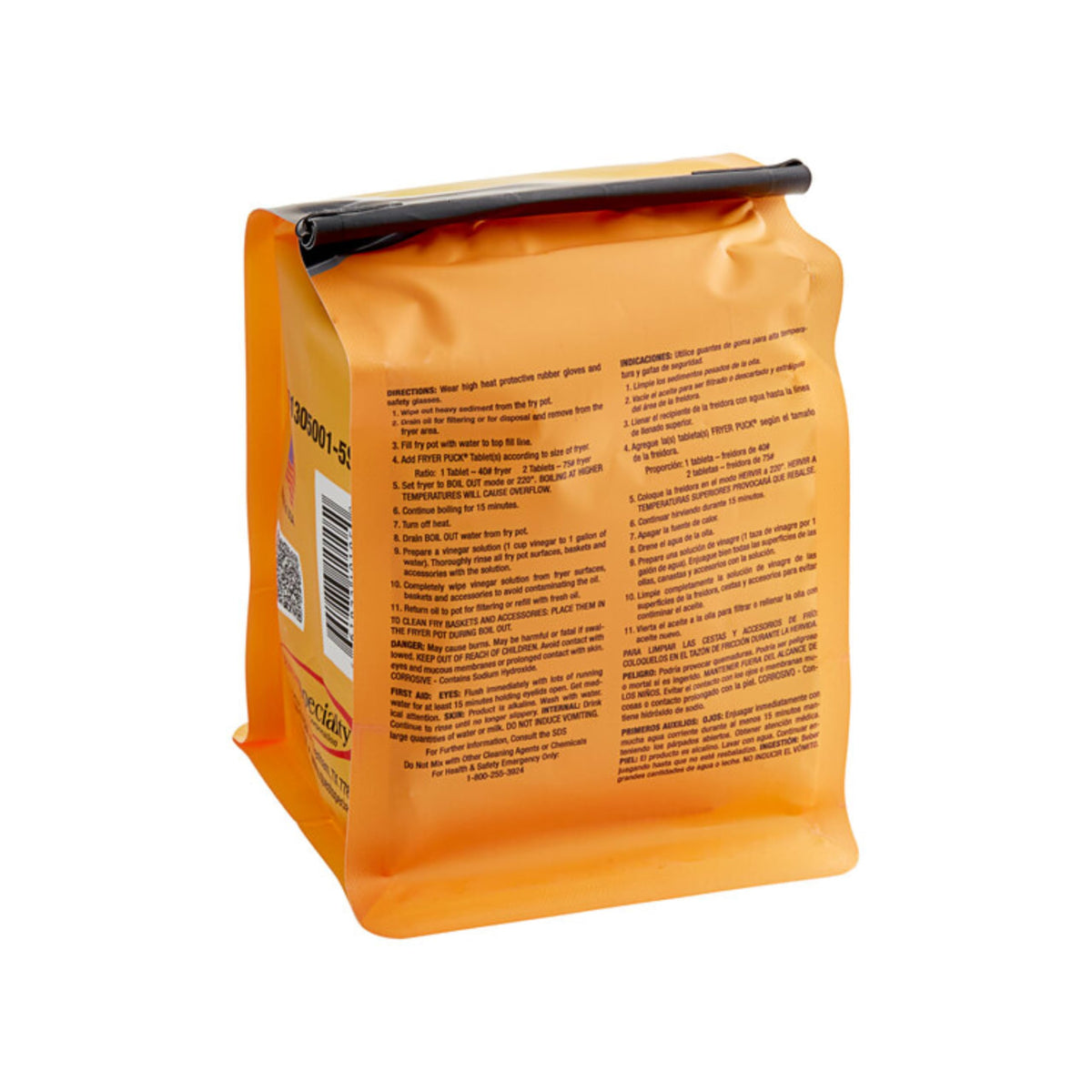 Kettle Fryer Cleaner Tablet Pucks, 4 OZ (5/BX)