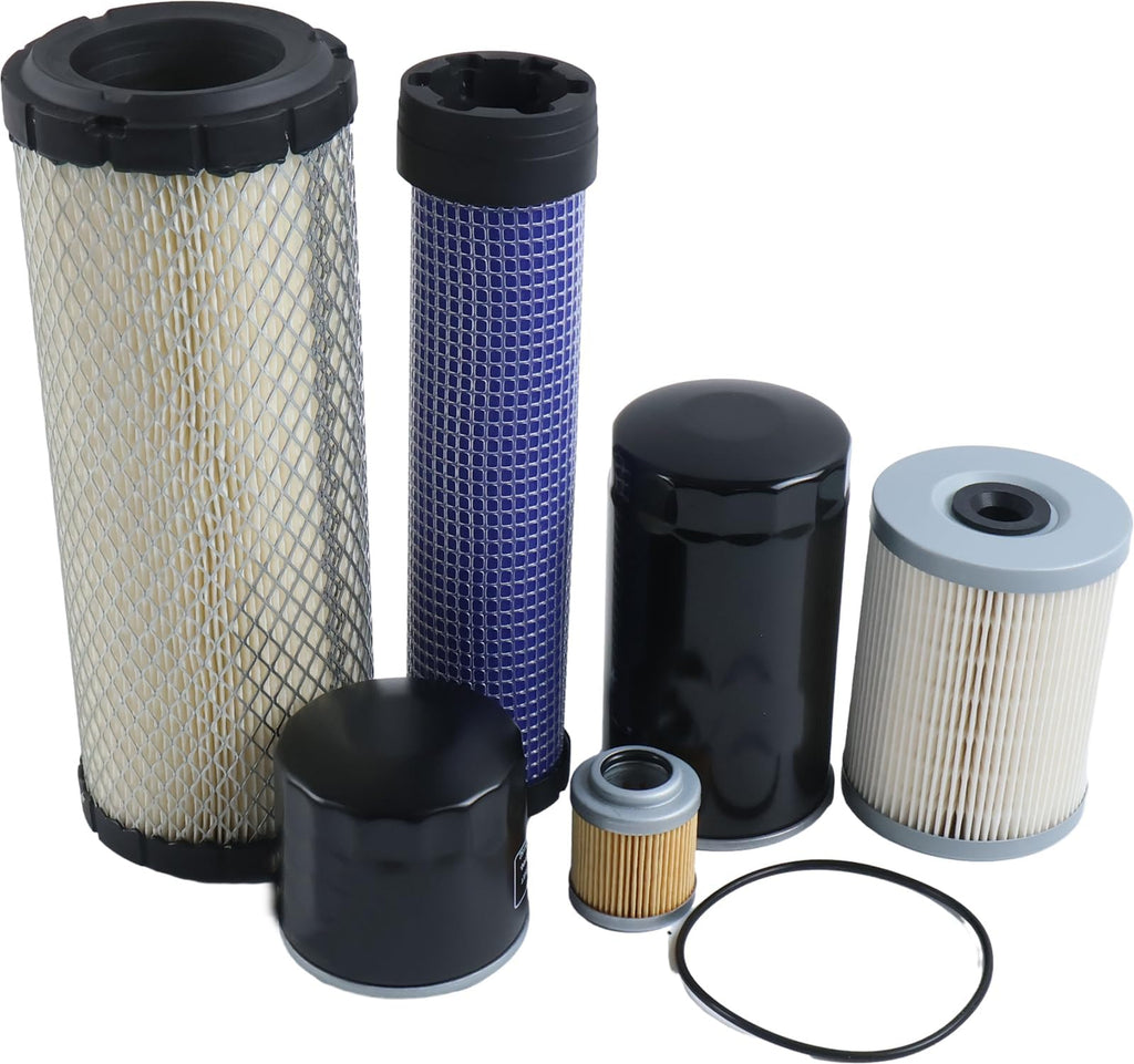 JZGRDN Maintenance Filter Kit Compatible with Takeuchi TB240 Tier 4 Compact Excavator