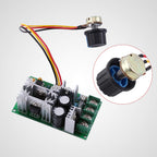 Moofey 20A DC10-60V PWM Controller, Dc Motor Speed Controller, High Power Driver Module Current Regulator