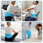 Ice Pack for Back Pain Relief, 2Pcs, Sciatica Ease Brace Reusable