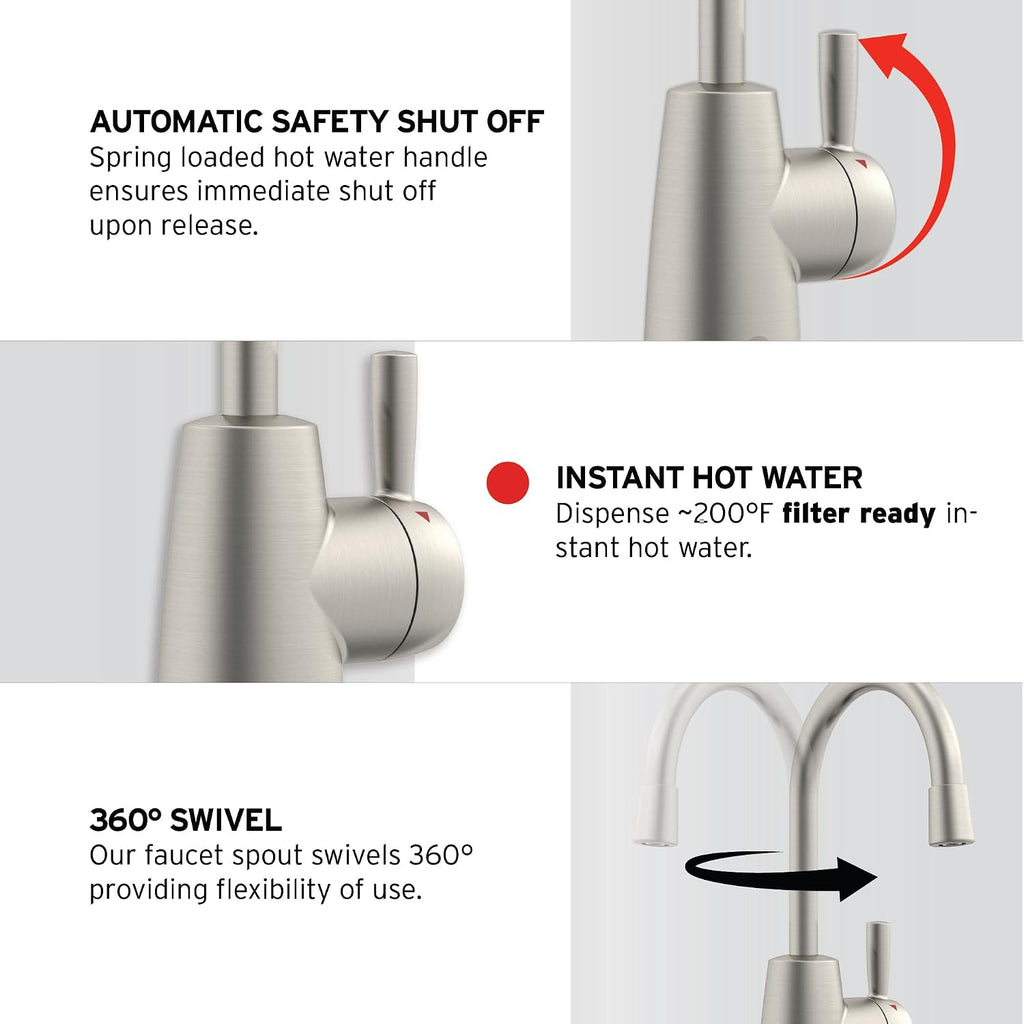 HOT250 Instant Hot Water Dispenser System, H250SN-SS