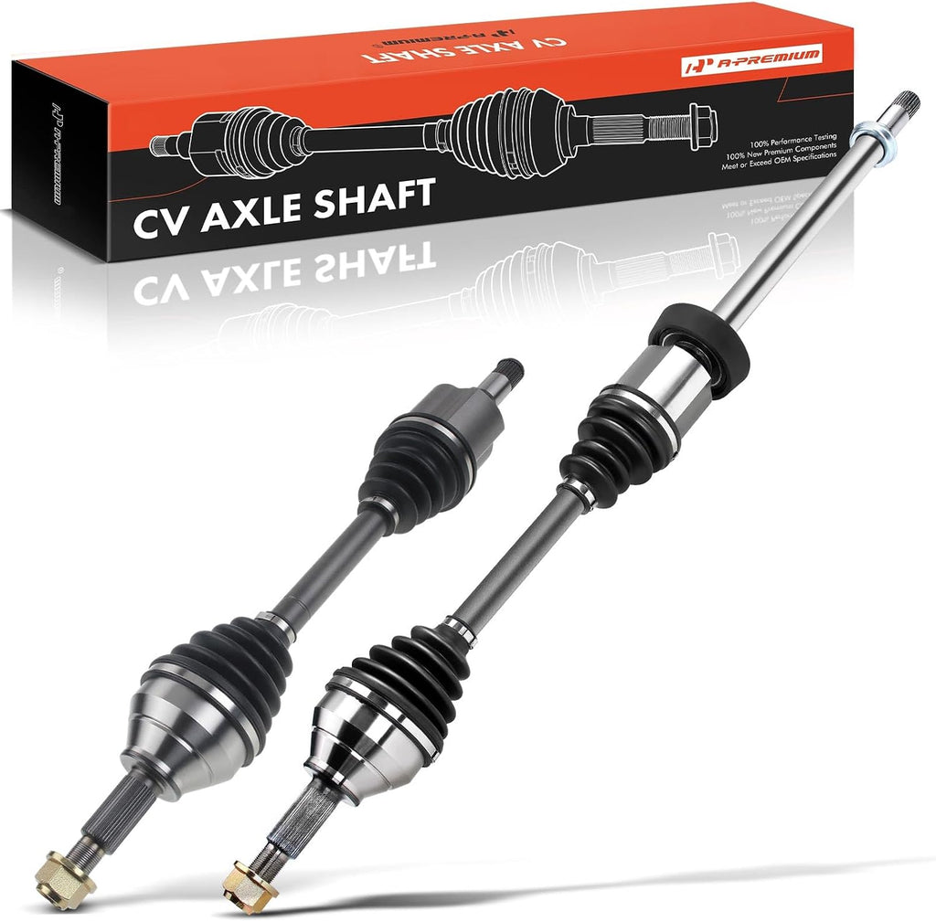 A-Premium Set of 2 Front CV Axle Shaft Assembly