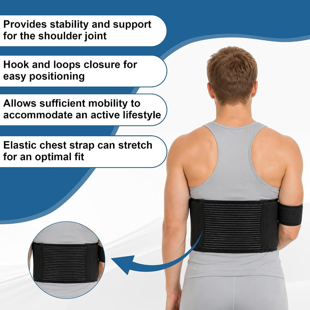 Shoulder Immobilizer Arm Sling, Left or Right Arm Brace
