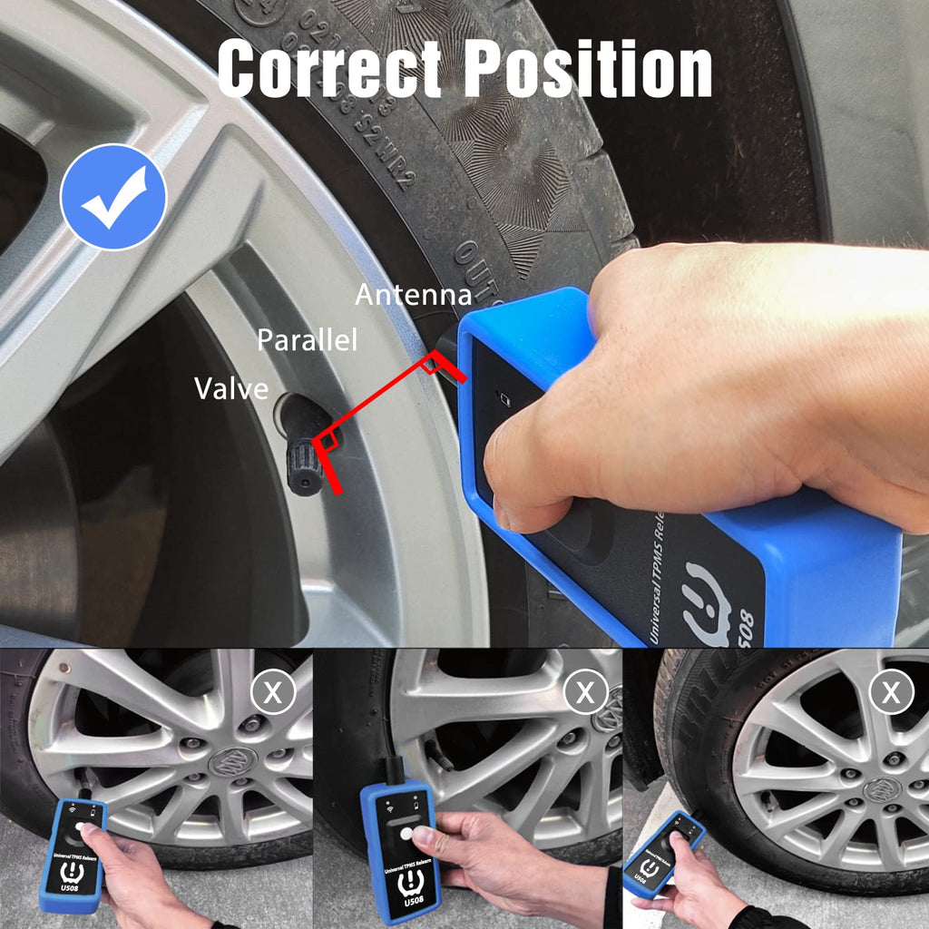 Tpms Relearn Tool U508 Universal for GM Jeep and Ford Chrysler Dodge Tire Pressure Monitor Sensor TPMS Reset