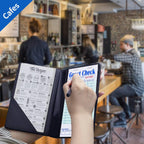 Guest Checks Server Note Pads 1000 Orders Waitress Notepad for Restaurants (20 Books)