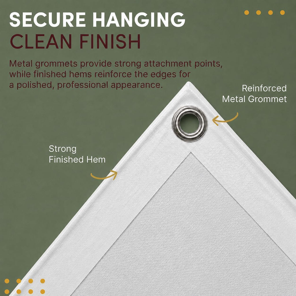 Personalized Custom Vinyl Banner, Indoor Outdoor Printing for Events | Printed on thick vinyl with grommet or hem