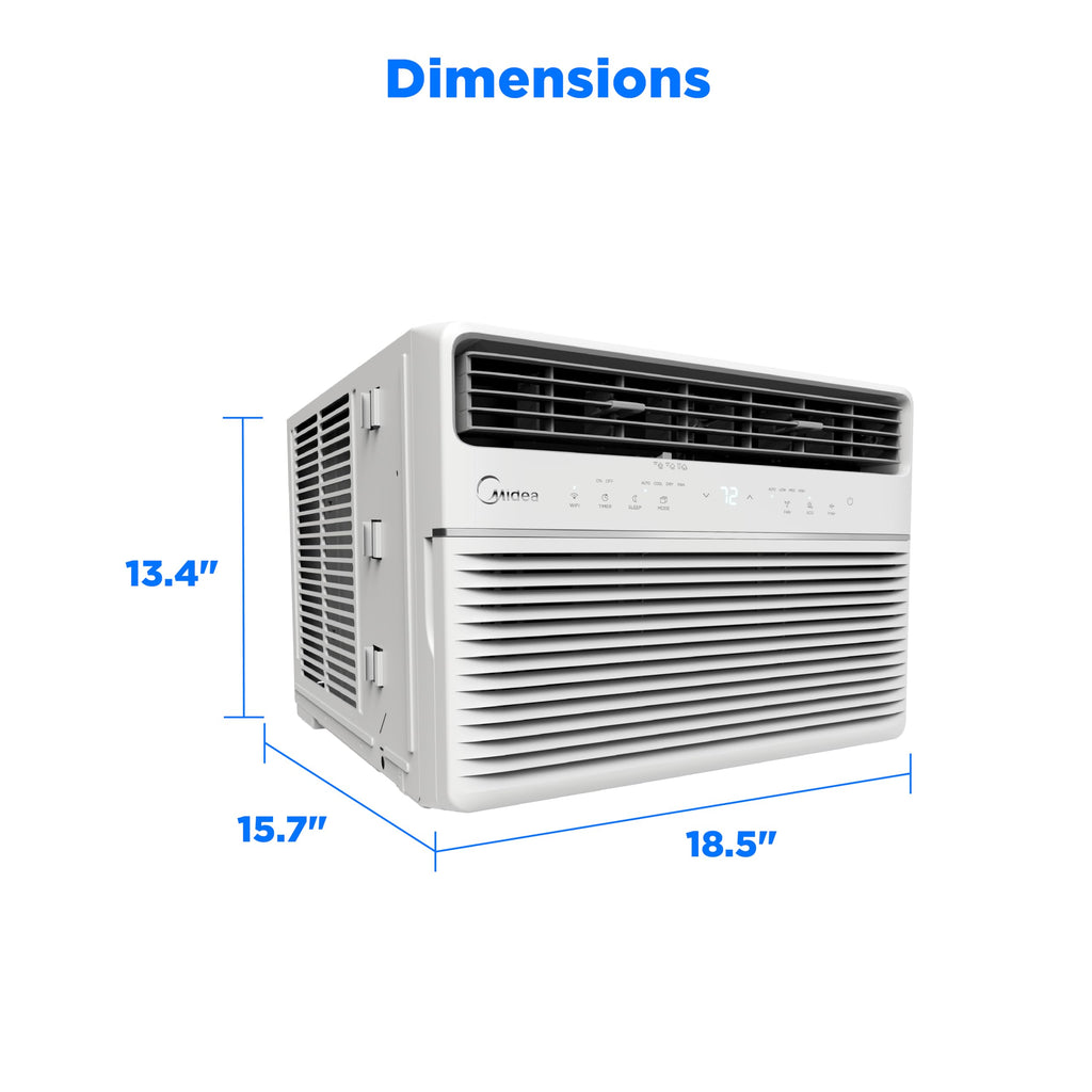 8,000 BTU Window Air Conditioner, Electronic Control, 350 Sq. Ft.