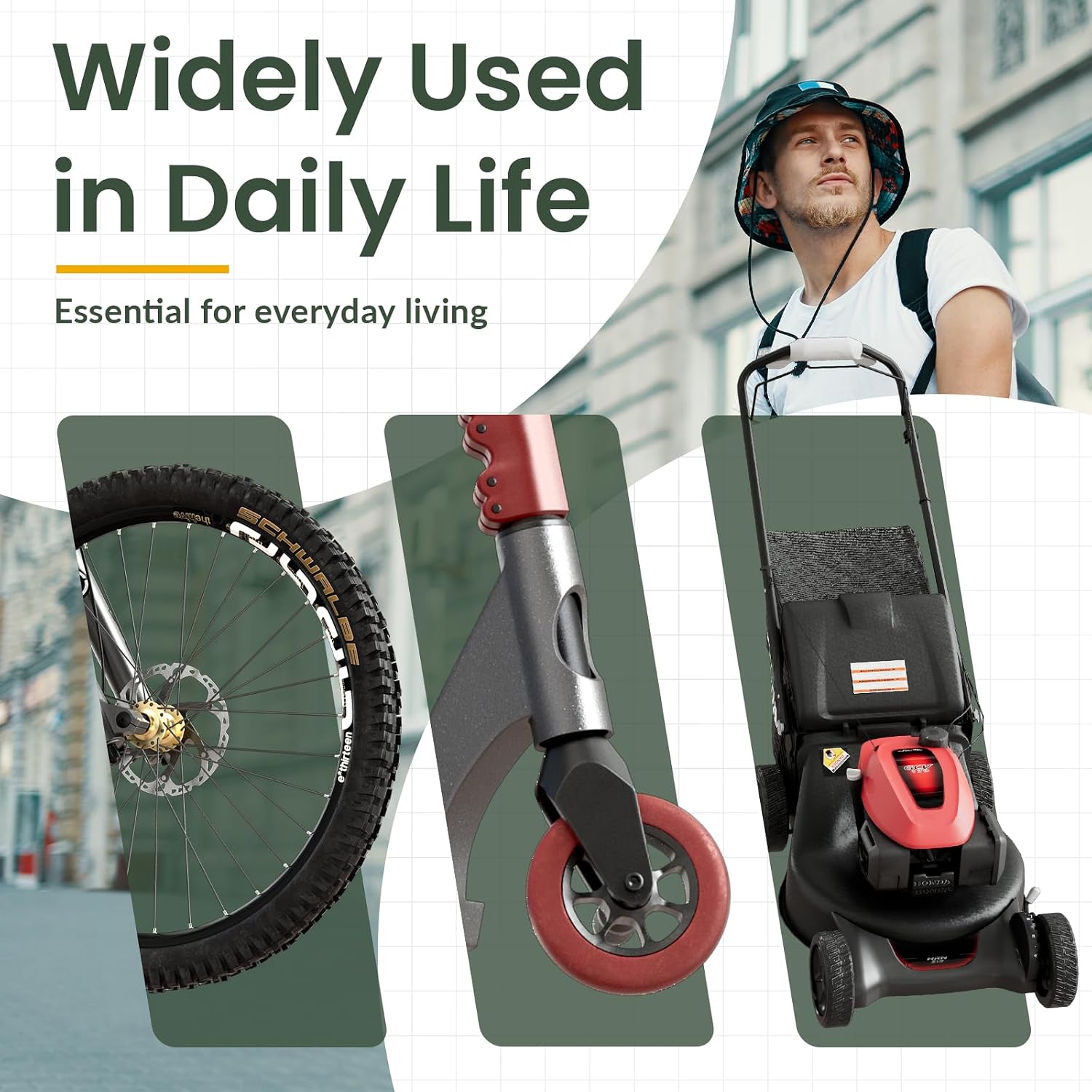 Bike Lock, Bicycle Lock 4 Feet Cable Lock 1/2 Inch Resettable Bike Lock Combination with Mounting Bracket, Bike