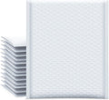Bubble Mailers 8.5x12" 25 Pack Usable Size 8.5x11" White Shipping Bag