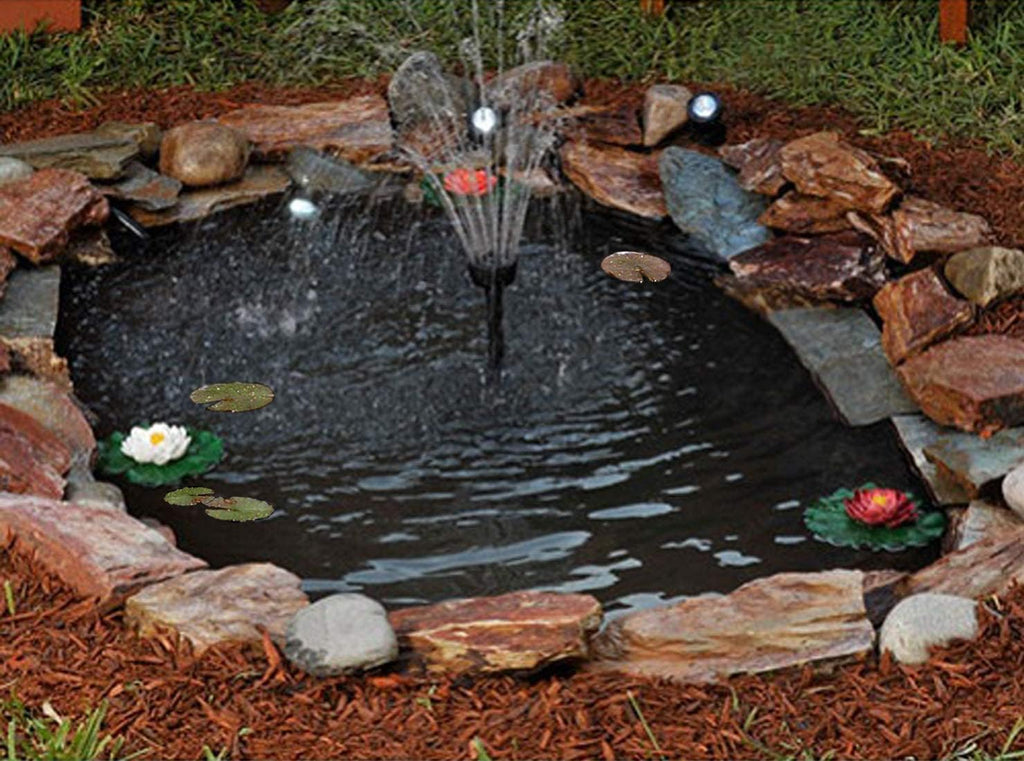 Small Pond Liner, 4 x 7 Feet 20 Mil Pond Liners for Outdoor Ponds