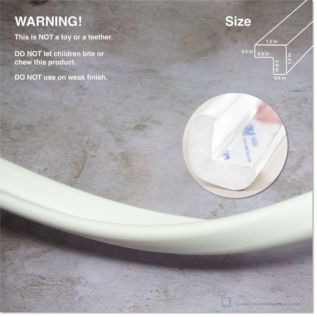 Furniture Edge Protector, Desk Edge Cover, Large 12ft Edge Only