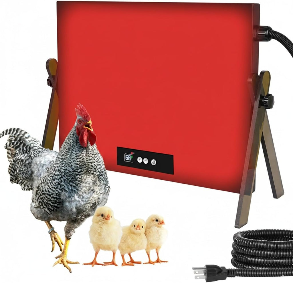Large Chicken Coop Heater for Winter, Metal Panel