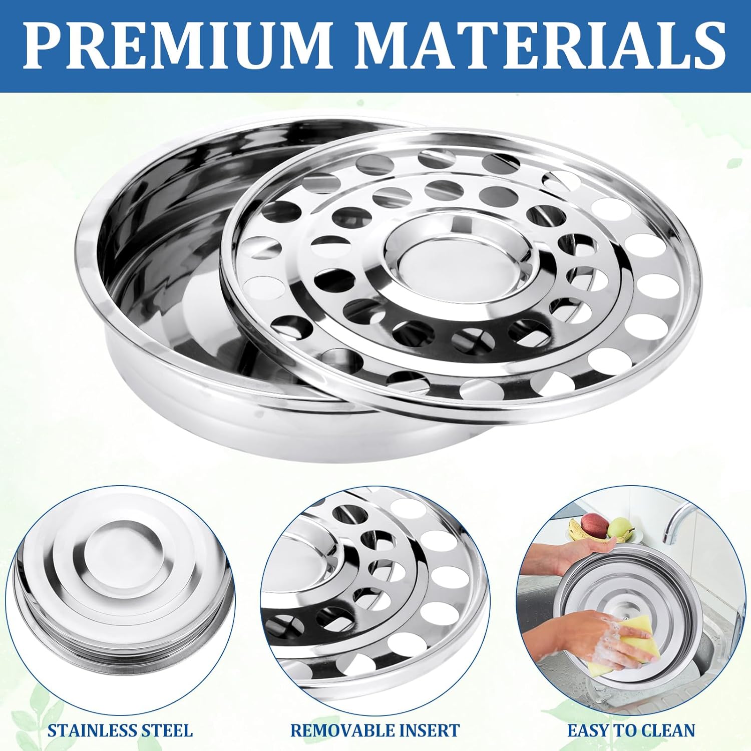 1 Pcs Holy Communion Trays House up 32 Cups Sliver Tary Church Supplies Stainless Steel Portable Communion Plates Set