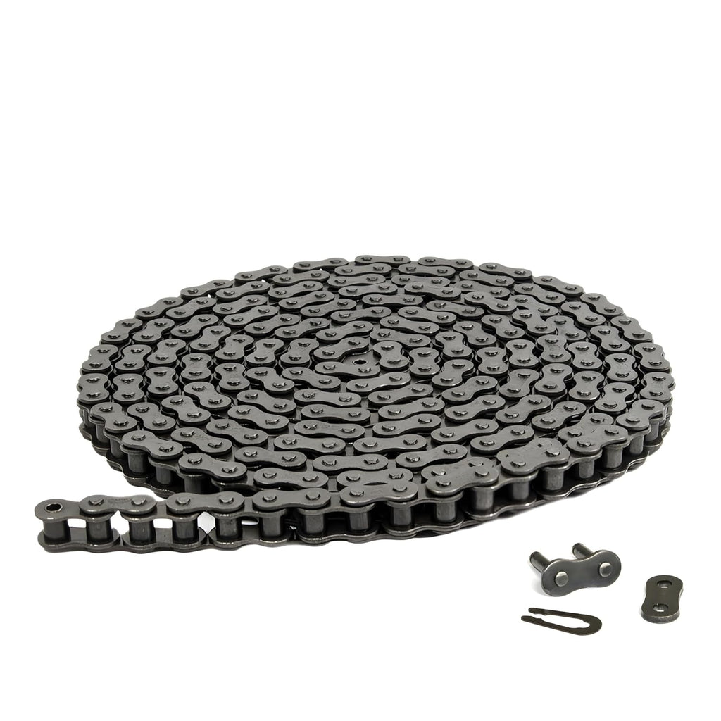 Jeremywell 60H Heavy Duty Roller Chain 10 Feet with 1 Connecting Link