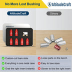 AltitudeCraft Headspace Gauge Comparator Kit with 6 Bushings