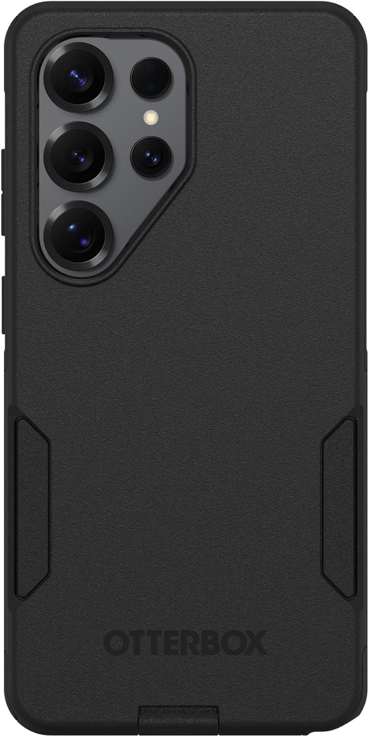 Samsung Galaxy S26 Ultra Commuter Series Case - Black, Slim & Tough, Pocket-Friendly, with Port Protection