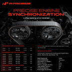 A-Premium Engine Timing Belt Compatible with Honda & Acura & Isuzu Models