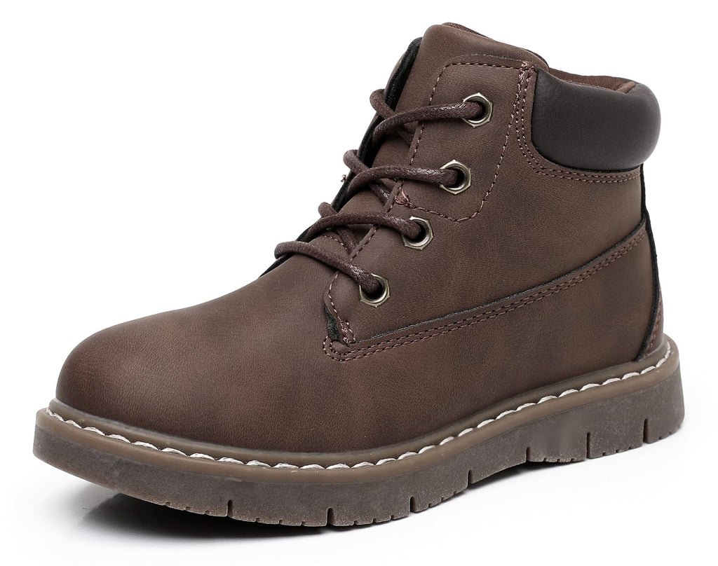 Toddler Boys Boots Kids Fall Ankle Work Boots Side Zipper