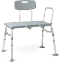 Transfer Bench for Bathtubs and Showers, Adjustable Shower Bench and Bath Seat For Seniors and adults, Slip-resistant