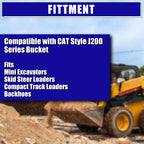 5 Pack 1U3202 Bucket Teeth, for CAT Cater-Pillar Style J200 Series