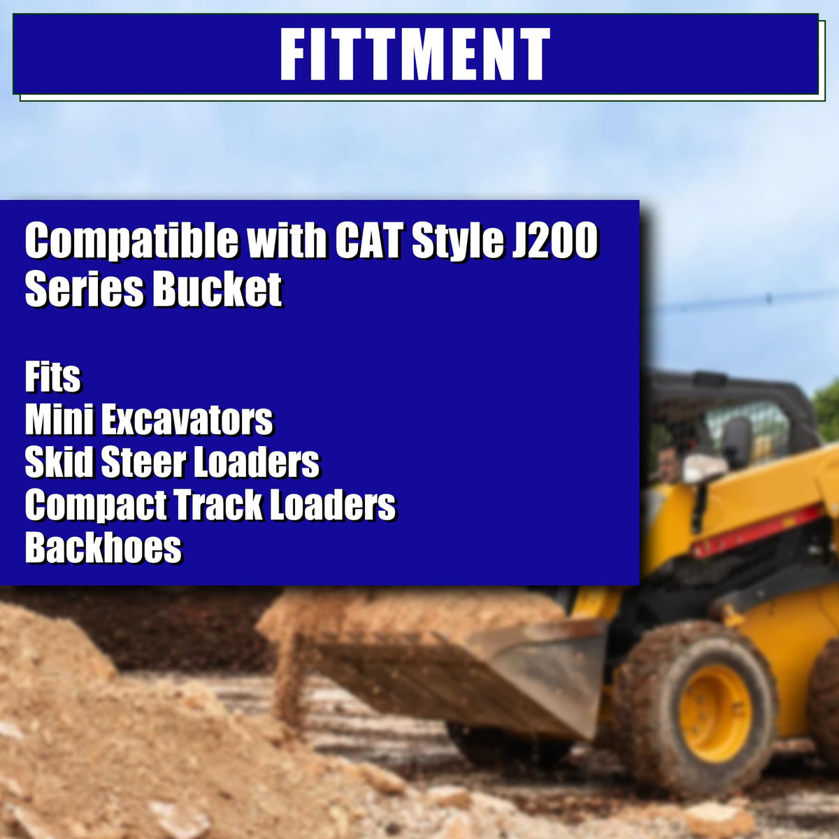 5 Pack 1U3202 Bucket Teeth, for CAT Cater-Pillar Style J200 Series