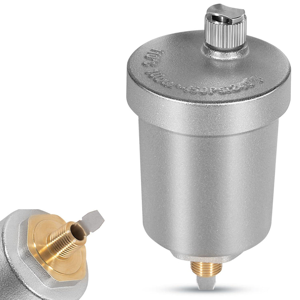 Sunluway Automatic Air Vent Valve, Compatible with Taco 400-4, 1/8" NPT