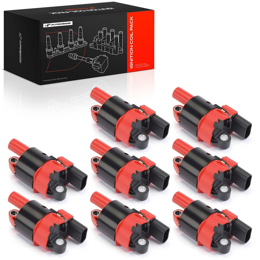 A-Premium Engine Ignition Coil Pack Compatible with Chevy & GMC & Buick