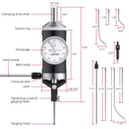 XUNTOP 0-0.15''/0.0005''Coaxial Centering Indicator