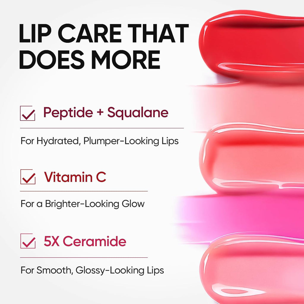 Brightening Lip Serum, Hydrating, Plumping & Glossing