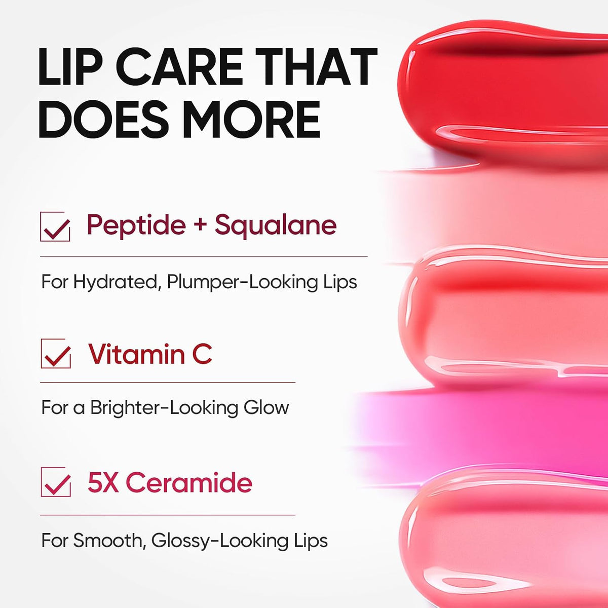 Brightening Lip Serum, Hydrating, Plumping & Glossing