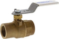 NIBCO T-585HP-LF-SS 1" Threaded Ball Valve Stainless Steel Handle & Nut