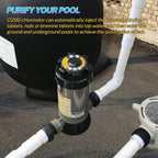 CL200 Inline Pool Chlorinator for Hayward CL200 and CL200EF