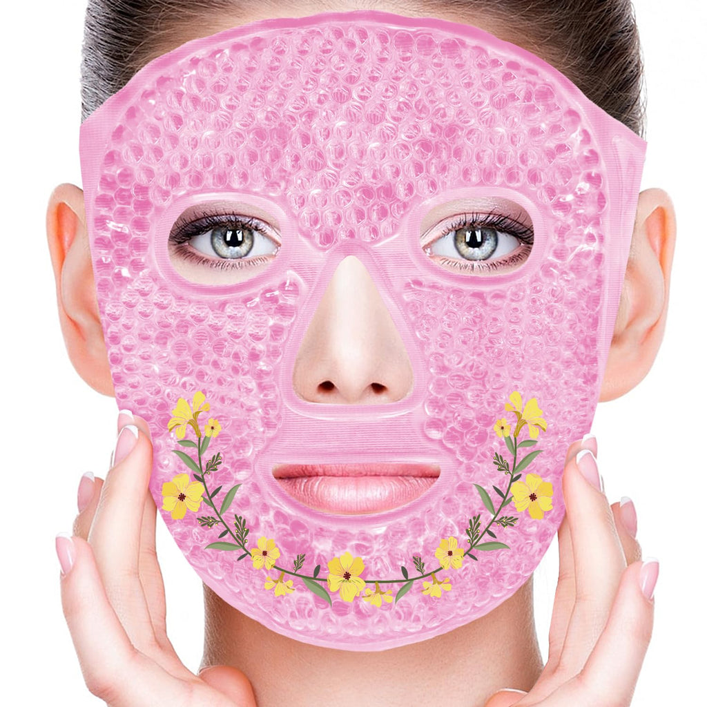 Cold Face Eye Masks Ice Face Mask Hot Cold Compress