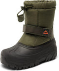 Kids Snow Boots Boy's Girl's Waterproof Cold Weather Classic Booties Hiking Outdoor Shoes (Little Kids/Big Kids)