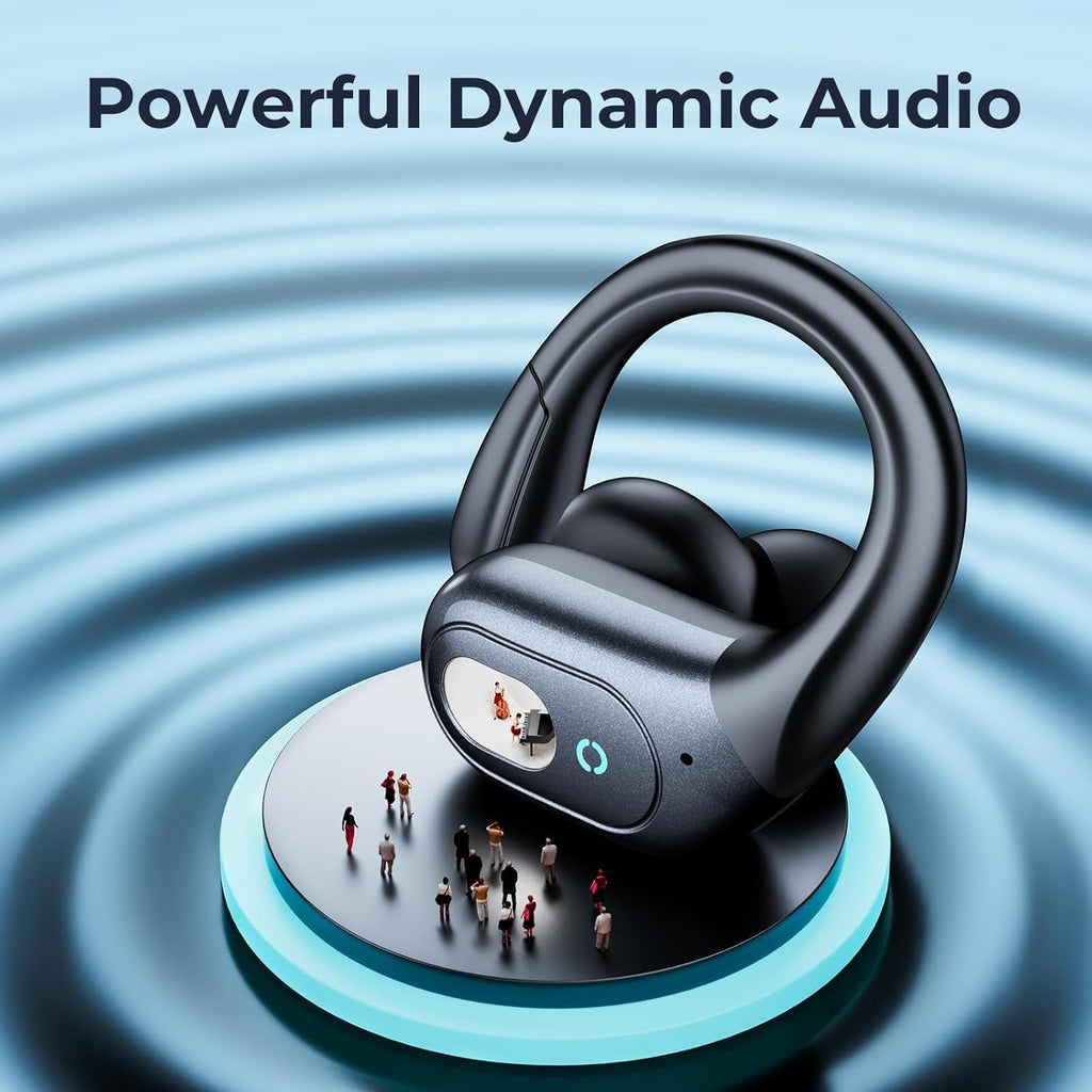 Active Noise Cancelling Earbuds Wireless Bluetooth Headphones Ear Buds 90Hrs Playback Stereo Bass Earphones with Mic