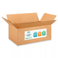 Large Shipping & Moving Boxes 20 x 12 x 8 inches (5-Pack) - Extra Strength 200 lb vs Regular - Corrugated Cardboard