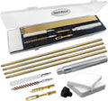 Gun Cleaning Kit for .22 .223Cal 5.56mm .22LR Rifle Pistol Cleaning Kit with Gun Cleaning Patches, Bronze Bore Brush