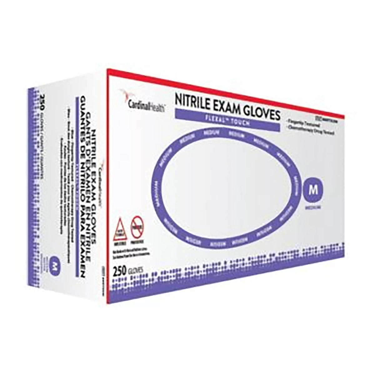 Flexal Touch Nitrile Exam Gloves Blue, XS, Box of 250