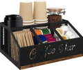 Coffee Station Organizer for Countertop, Coffee Bar Organizer