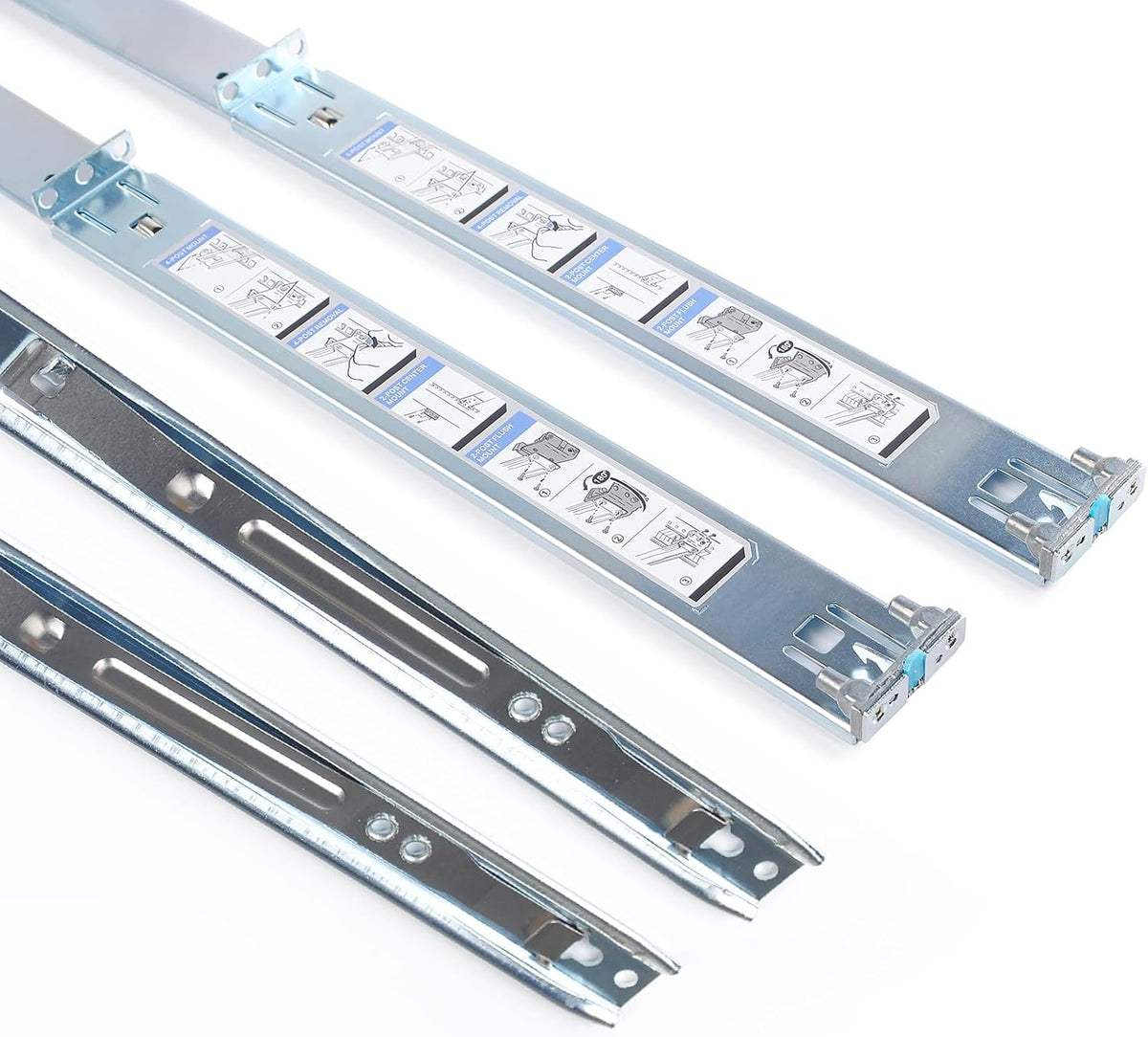 1U Static Ready Rails Kit 053D7M 53D7M