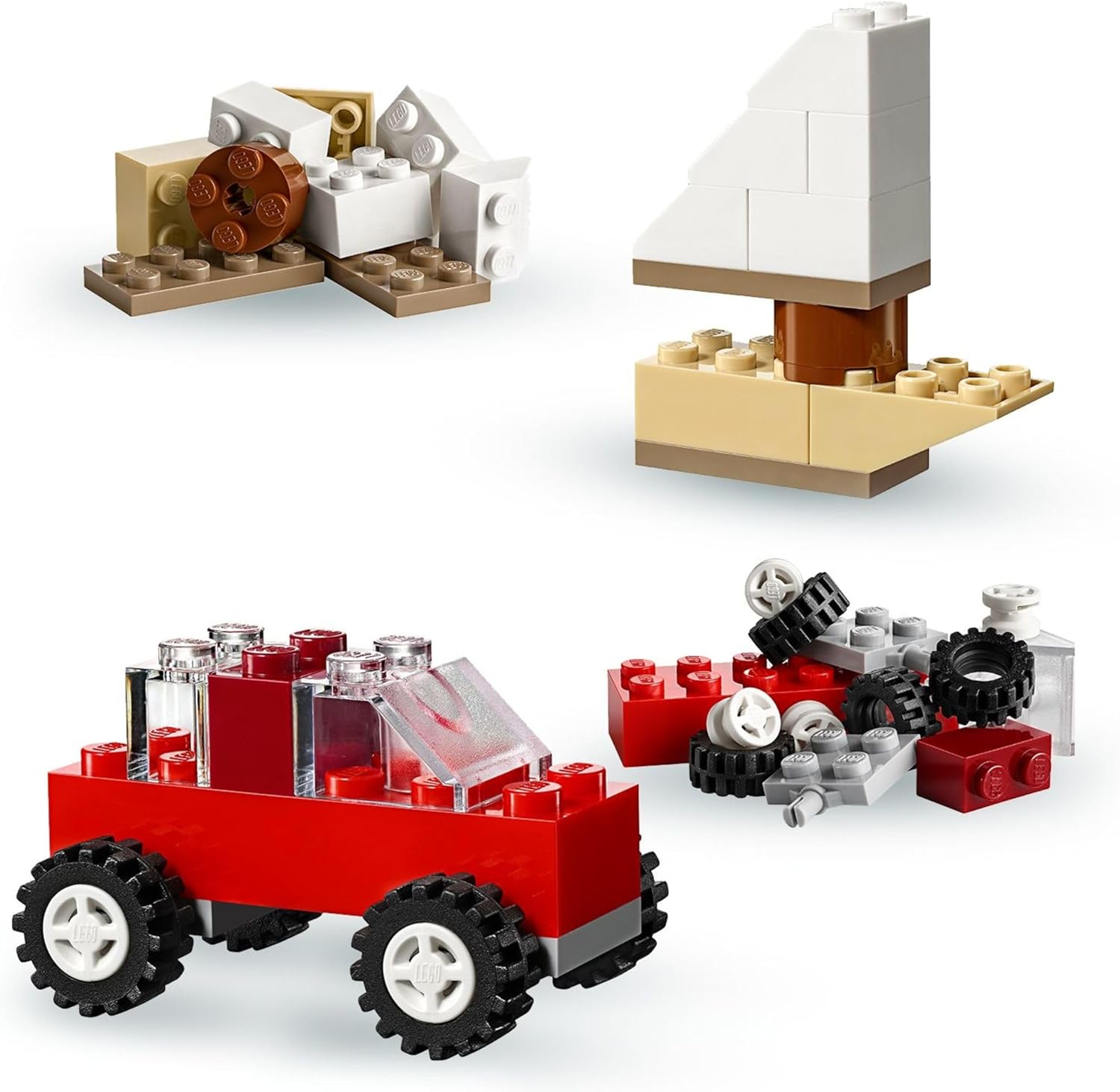 LEGO Classic Creative Suitcase 10713 - Includes Sorting Storage Organizer Case with Fun Colorful Building Bricks