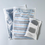 4 Mil 14''x18'' Heavy Duty Frosted Slider Zip Plastic Packaging Bags, Reclosable Zipper Poly Storage Bags for Pants