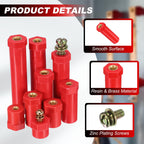 MECCANIXITY 2pcs 20x90mm M8 Busbar Insulator Polyester Standoff Insulators