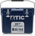 20 QT Ultra-Tough Hard Cooler | Portable Hard Ice Chest Box for Beach, Drinks, Camping, Picnic, Fishing, Boat and