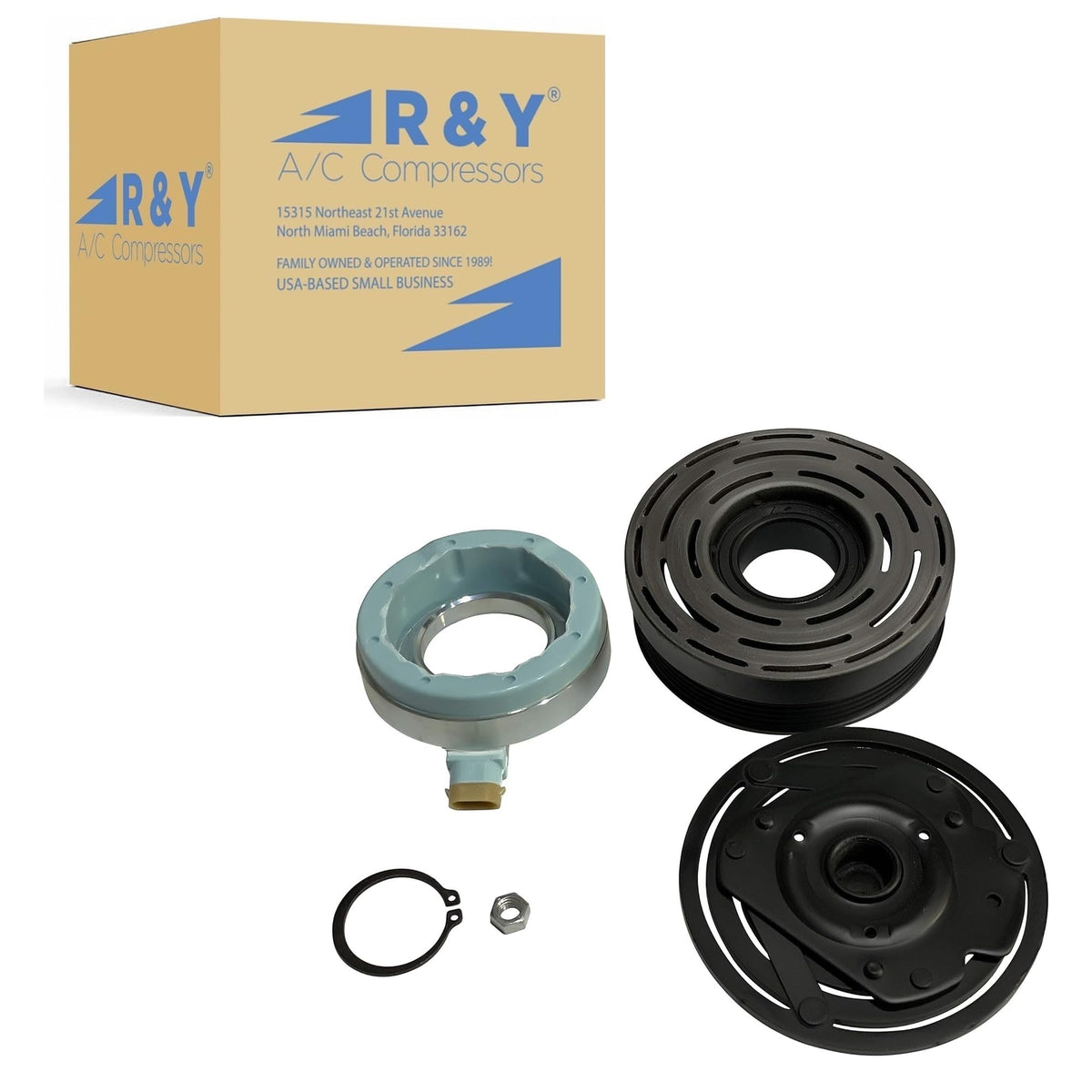 RYC Automotive Air Conditioning Compressor Clutch FG297-CL