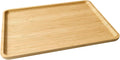 Bamboo Serving Tray Wooden Rectangle Dinner Food Bed Lab Tray Large