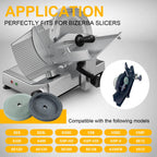 Grinder Sharpening and Honing Stone Set for Bizerba Slicer