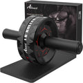 Ab Roller Wheel, Abs Workout Equipment for Abdominal & Core Strength Training, Home Gym Exercise Wheels for Men