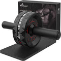 Ab Roller Wheel, Abs Workout Equipment for Abdominal & Core Strength Training, Home Gym Exercise Wheels for Men