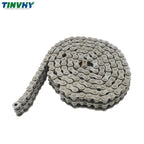 TINVHY 60-2Double Strand Duplex Roller Chain 10Ft Kit with Connecting Links